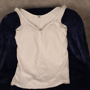 Uniqlo White Tank Top